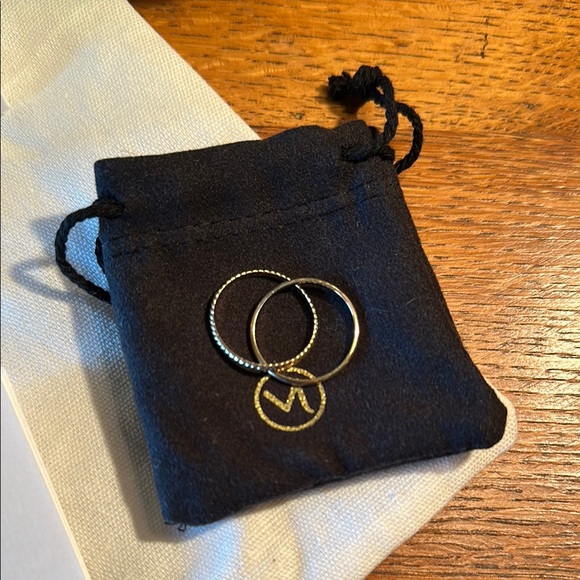 Mejuri 14K Gold Duo Ring, size 9 - Picture 6 of 12